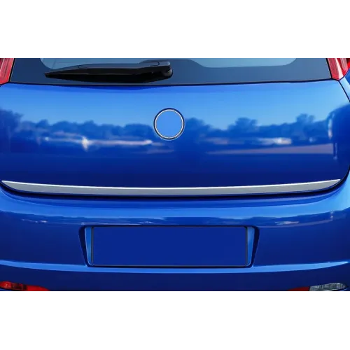Кромка багажника (нерж.) для Fiat Punto Grande/EVO 2006-2018 рр Кромка багажника (нерж.) для Fiat Punto Grande/EVO 2006-2018 рр