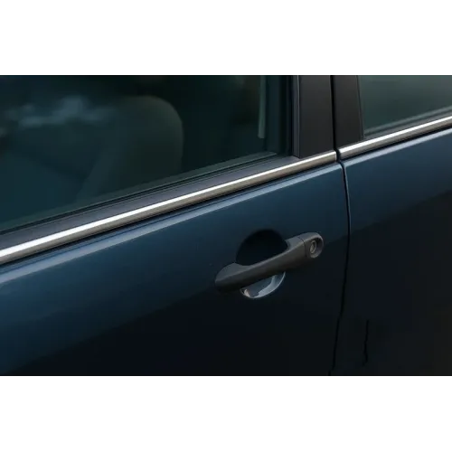 Зовнішня окантовка стекол (4 шт, нерж) для Ford Focus I 1998-2005 рр