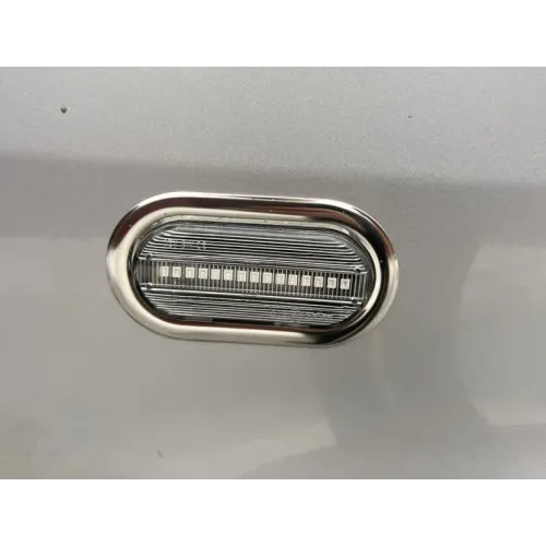 Обведення поворотника (2 шт., нерж) для Ford Focus II 2005-2008 рр Обведення поворотника (2 шт., нерж) для Ford Focus II 2005-2008 рр