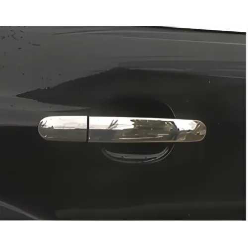 Накладки на ручки (4 шт., нерж.) OmsaLine - Італійська нержавійка для Ford Focus II 2008-2011 рр