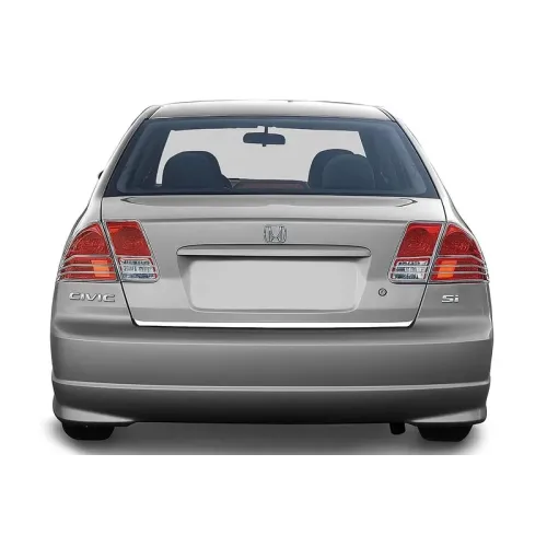 Накладки на стопи (2 шт, пласт.) для Honda Civic Sedan VII 2001-2006 рр Накладки на стопи (2 шт, пласт.) для Honda Civic Sedan VII 2001-2006 рр