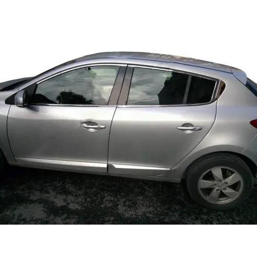 Верхня окантовка вікон (HB, 6 шт, нерж) для Renault Megane III 2009-2016 рр Верхня окантовка вікон (HB, 6 шт, нерж) для Renault Megane III 2009-2016 рр