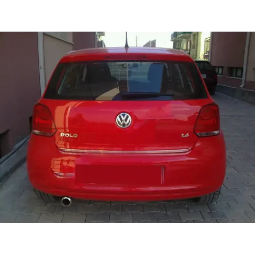 Кромка багажника HB (нерж) для Volkswagen Polo 2010-2017 рр Кромка багажника HB (нерж) для Volkswagen Polo 2010-2017 рр