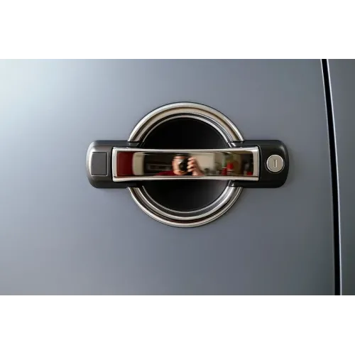 Накладки на ручки (4 шт, нерж) OmsaLine - Італійська нержавійка для Fiat Doblo I 2005-2010 рр Накладки на ручки (4 шт, нерж) OmsaLine - Італійська нержавійка для Fiat Doblo I 2005-2010 рр