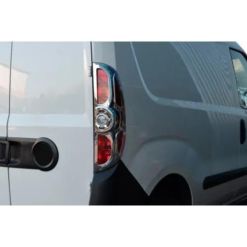 Окантовка на стопи (2012-2015, 2 шт, пласт) для Opel Combo рр Окантовка на стопи (2012-2015, 2 шт, пласт) для Opel Combo рр