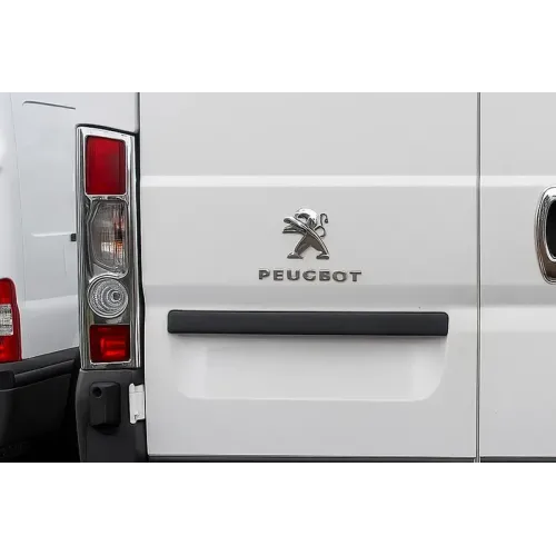 Накладки на стопи (2 шт, нерж.) для Peugeot Boxer 2006-2025 рр