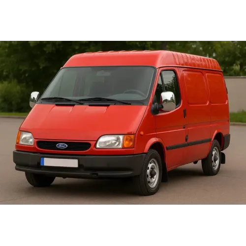 Накладки на дзеркала (2 шт, нерж.) для Ford Transit 1991-2000 рр Накладки на дзеркала (2 шт, нерж.) для Ford Transit 1991-2000 рр