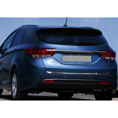 Кромка багажника (SW, нерж.) для Hyundai I-40 2011-2019 рр Кромка багажника (SW, нерж.) для Hyundai I-40 2011-2019 рр