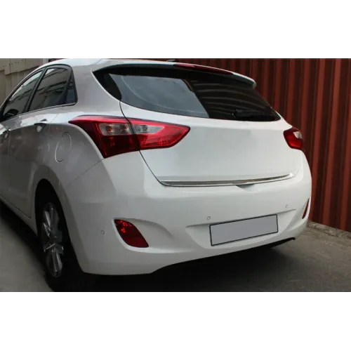 Кромка багажника (HB, нерж) для Hyundai I-30 2012-2017 рр