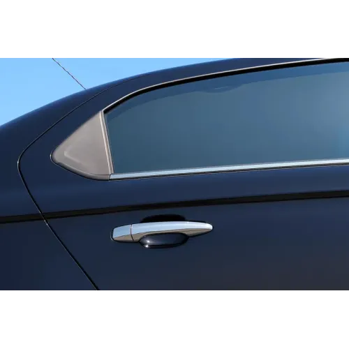 Накладки на ручки (4 шт., нерж.) OmsaLine - Італійська нержавійка для Citroen C-Elysee 2013-2022 рр