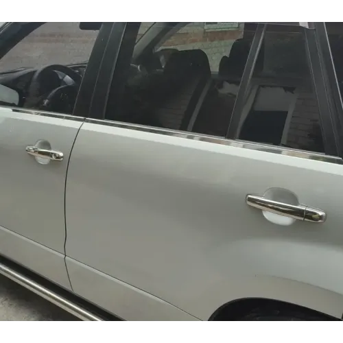 Накладки на ручки (5 шт, нерж, без чіпа) для Suzuki Grand Vitara 2005-2017 рр