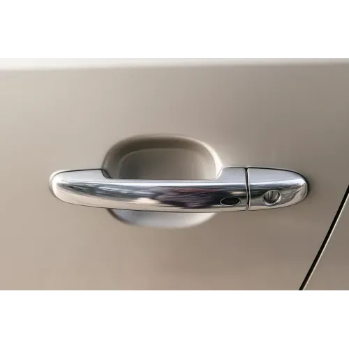 Накладки на ручки (5 шт, нерж, з чіпом) для Suzuki Grand Vitara 2005-2017 рр Накладки на ручки (5 шт, нерж, з чіпом) для Suzuki Grand Vitara 2005-2017 рр