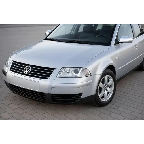 Накладки на дзеркала 1996-2003 (2 шт) Полірована нержавіюча сталь для Volkswagen Passat B5 рр Накладки на дзеркала 1996-2003 (2 шт) Полірована нержавіюча сталь для Volkswagen Passat B5 рр