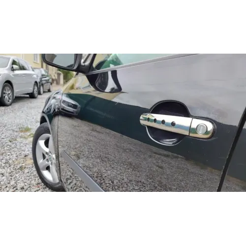 Накладки на ручки Декор (HB, 4 шт, нерж) для Volkswagen Golf 5 2003-2009 рр Накладки на ручки Декор (HB, 4 шт, нерж) для Volkswagen Golf 5 2003-2009 рр
