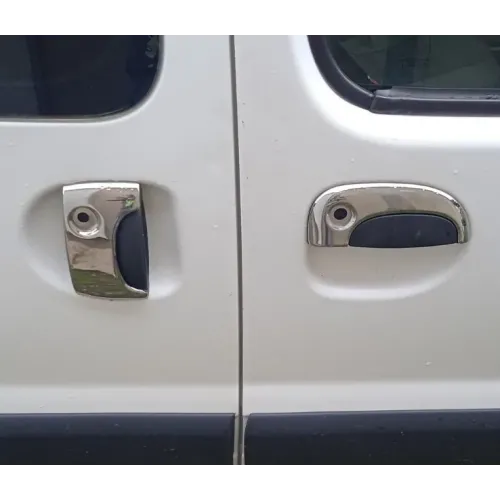 Накладки на ручки (нерж.) Дві передніх -2026 дві зсувних для Renault Kangoo 1998-2008 рр