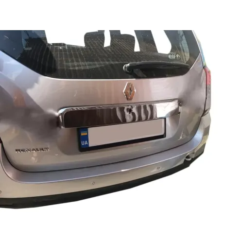 Планка над номером Повна (нерж.) для Dacia Duster 2008-2018 рр Планка над номером Повна (нерж.) для Dacia Duster 2008-2018 рр