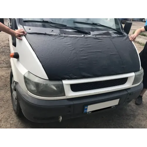 Чохол капота (2000-2006, шкірозамінник) для Ford Transit рр Чохол капота (2000-2006, шкірозамінник) для Ford Transit рр