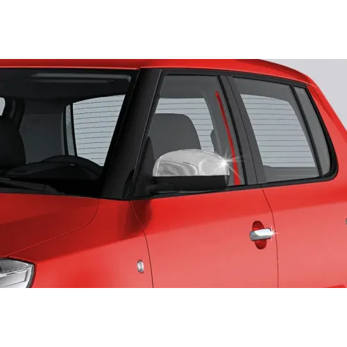 Накладки на дзеркала (2 шт, нерж) для Seat Toledo 2012-2019 рр