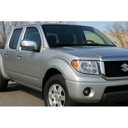 Накладки на дзеркала (2 шт, нерж.) для Suzuki Equator 2009- рр Накладки на дзеркала (2 шт, нерж.) для Suzuki Equator 2009- рр