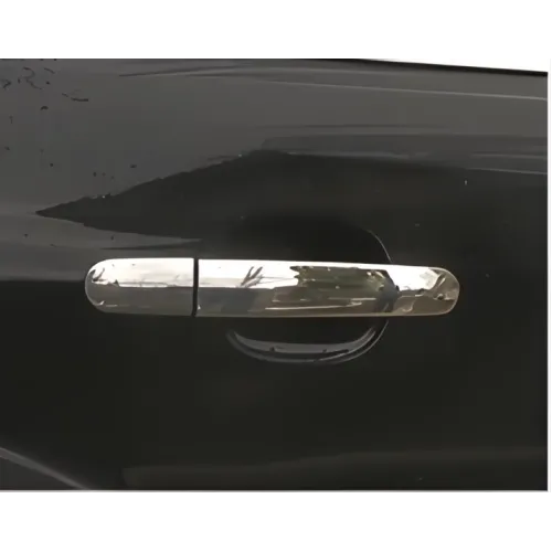 Накладки на ручки (4 шт., нерж.) Carmos - Турецька сталь для Ford C-Max 2004-2010 рр