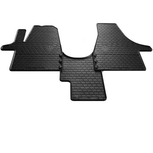 Гумові килимки (3 шт, Stingray) 2-20261 для Volkswagen T5 Transporter 2003-2010 рр Гумові килимки (3 шт, Stingray) 2-20261 для Volkswagen T5 Transporter 2003-2010 рр