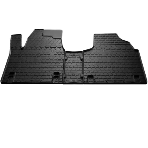 Гумові килимки (3 шт, Stingray) Premium - без запаху гуми для Fiat Scudo 1996-2007 рр Гумові килимки (3 шт, Stingray) Premium - без запаху гуми для Fiat Scudo 1996-2007 рр