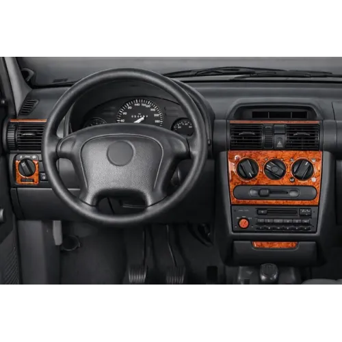 Накладки на панель Дерево для Opel Corsa B 1993-2004 рр