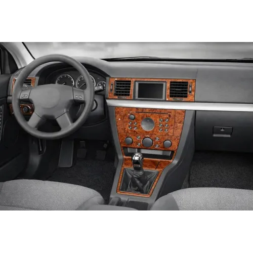Накладки на панель Дерево для Opel Vectra C 2002-2008 рр Накладки на панель Дерево для Opel Vectra C 2002-2008 рр