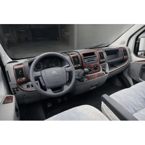 Накладки на панель (2006-2014) Алюміній для Peugeot Boxer рр Накладки на панель (2006-2014) Алюміній для Peugeot Boxer рр