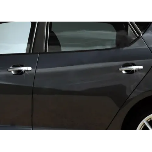 Накладки на ручки (4 шт, нерж) Carmos - Турецька сталь для Seat Ibiza 2010-2017 рр Накладки на ручки (4 шт, нерж) Carmos - Турецька сталь для Seat Ibiza 2010-2017 рр