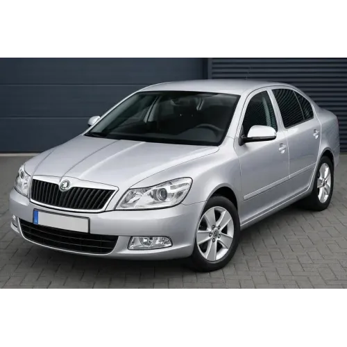 Накладки на дзеркала (2 шт., нерж) OmsaLine - Італійська нержавійка для Skoda Octavia II A5 2006-2010 рр Накладки на дзеркала (2 шт., нерж) OmsaLine - Італійська нержавійка для Skoda Octavia II A5 2006-2010 рр