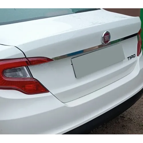 Хром планка над номером (нерж) HB (хром) для Fiat Tipo 2016- рр Хром планка над номером (нерж) HB (хром) для Fiat Tipo 2016- рр