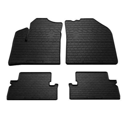 Гумові килимки (Stingray) 2 шт, Premium - без запаху гуми для Ford Connect 2006-2009 рр Гумові килимки (Stingray) 2 шт, Premium - без запаху гуми для Ford Connect 2006-2009 рр
