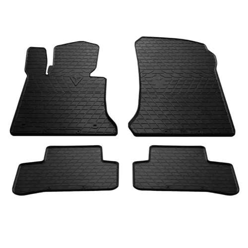 Гумові килимки (4 шт, Stingray Premium) для Mercedes GLK class X204 2008-2015 рр Гумові килимки (4 шт, Stingray Premium) для Mercedes GLK class X204 2008-2015 рр