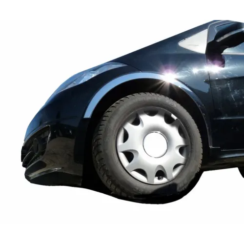 Накладки на арки (4 шт, нерж) для Mercedes A-class W169 2004-2012 рр Накладки на арки (4 шт, нерж) для Mercedes A-class W169 2004-2012 рр