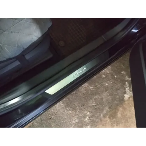 Накладки на пороги Flexill (4шт, нерж) Exclusive для Opel Vectra C 2002-2008 рр Накладки на пороги Flexill (4шт, нерж) Exclusive для Opel Vectra C 2002-2008 рр
