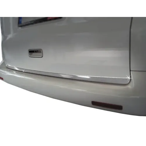Накладка на кромка багажника (нерж) OmsaLine, 1 двері - вгору для Volkswagen T5 Transporter 2003-2010 рр Накладка на кромка багажника (нерж) OmsaLine, 1 двері - вгору для Volkswagen T5 Transporter 2003-2010 рр