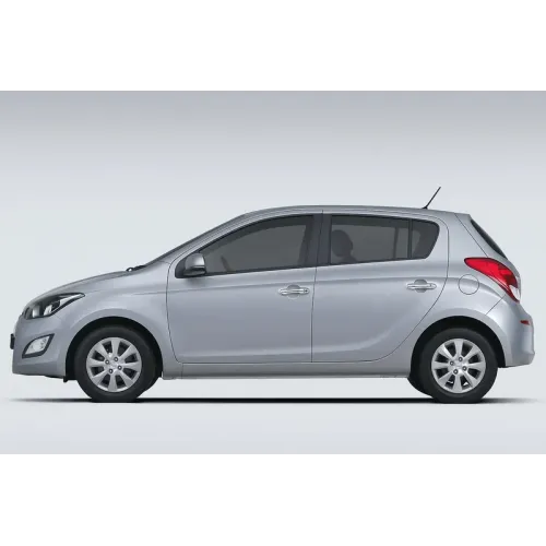Накладки на ручки (4 шт., нерж.) OmsaLine - Італійська нержавійка для Hyundai I-20 2012-2014 рр Накладки на ручки (4 шт., нерж.) OmsaLine - Італійська нержавійка для Hyundai I-20 2012-2014 рр