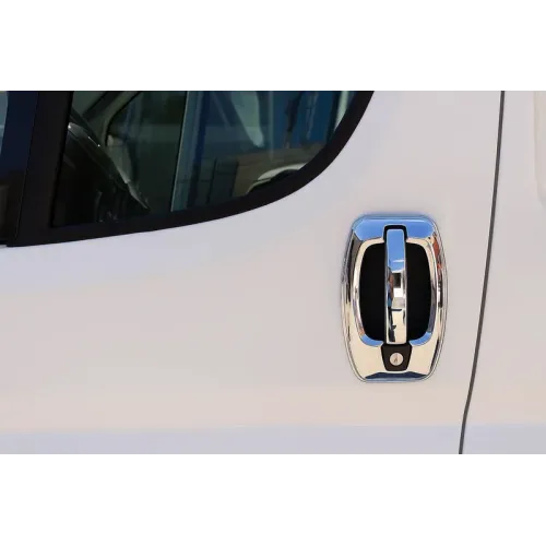Накладки на ручки (нерж.) Накладки на ручки і навколо (8 частин) для Peugeot Boxer 2006-2025 рр