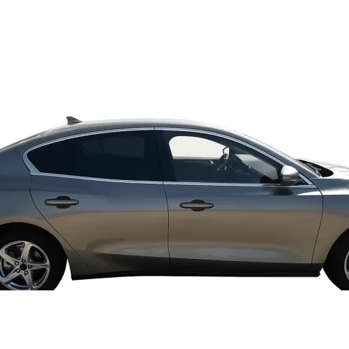 Верхня окантовка стекол OmsaLine HB, SD (4 шт, нерж.) для Ford Focus IV 2018- рр Верхня окантовка стекол OmsaLine HB, SD (4 шт, нерж.) для Ford Focus IV 2018- рр