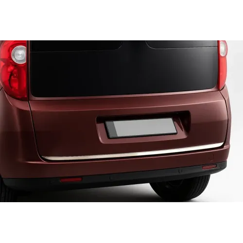 Накладка кромки кришки багажника (нерж.) Carmos - Турецька сталь для Opel Combo 2012-2018 рр Накладка кромки кришки багажника (нерж.) Carmos - Турецька сталь для Opel Combo 2012-2018 рр