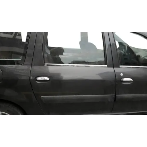 Накладки на ручки (4 шт., нерж.) Carmos - Турецька сталь для Lada Largus 2012- рр Накладки на ручки (4 шт., нерж.) Carmos - Турецька сталь для Lada Largus 2012- рр