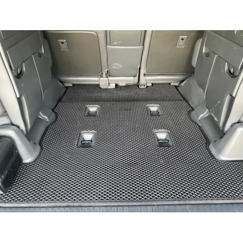Килимок багажника 2 шт (EVA, 7 місць, чорний) для Lexus LX570/450d 2008-2022 рр Килимок багажника 2 шт (EVA, 7 місць, чорний) для Lexus LX570/450d 2008-2022 рр