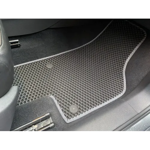 Поліуретанові килимки (3 ряди, EVA, чорні) для Volkswagen Sharan 2010-2023 рр