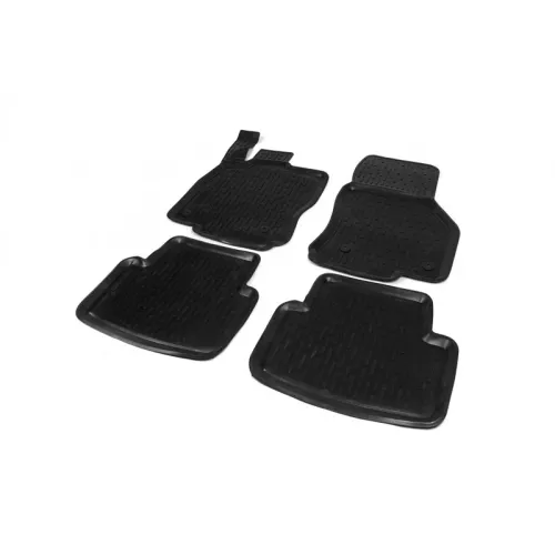 Гумові килимки (4 шт, Niken 3D) для Skoda Octavia III A7 2013-2019 рр Гумові килимки (4 шт, Niken 3D) для Skoda Octavia III A7 2013-2019 рр