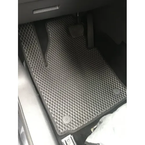 Килимки EVA (чорні) 2 шт, передні для Volkswagen Caddy 2010-2015 рр Килимки EVA (чорні) 2 шт, передні для Volkswagen Caddy 2010-2015 рр