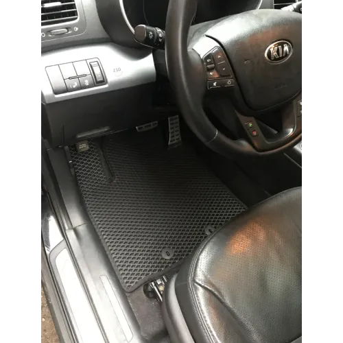 Килимки 2012-2014 (EVA, чорні) для Kia Sorento II XM рр