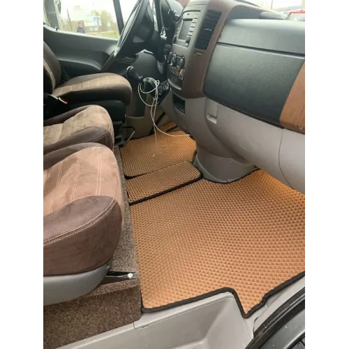 Килимки EVA V1 (коричневі) для Volkswagen Crafter 2006-2016 рр Килимки EVA V1 (коричневі) для Volkswagen Crafter 2006-2016 рр