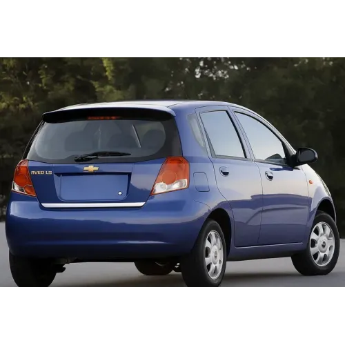 Кромка багажника (нерж.) Sedan для Chevrolet Aveo T200 2002-2008 рр Кромка багажника (нерж.) Sedan для Chevrolet Aveo T200 2002-2008 рр