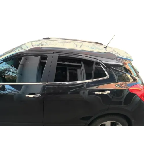 Зовнішня окантовка стекол (8 шт, нерж) Carmos - Турецька сталь для Opel Mokka 2012-2021 рр Зовнішня окантовка стекол (8 шт, нерж) Carmos - Турецька сталь для Opel Mokka 2012-2021 рр